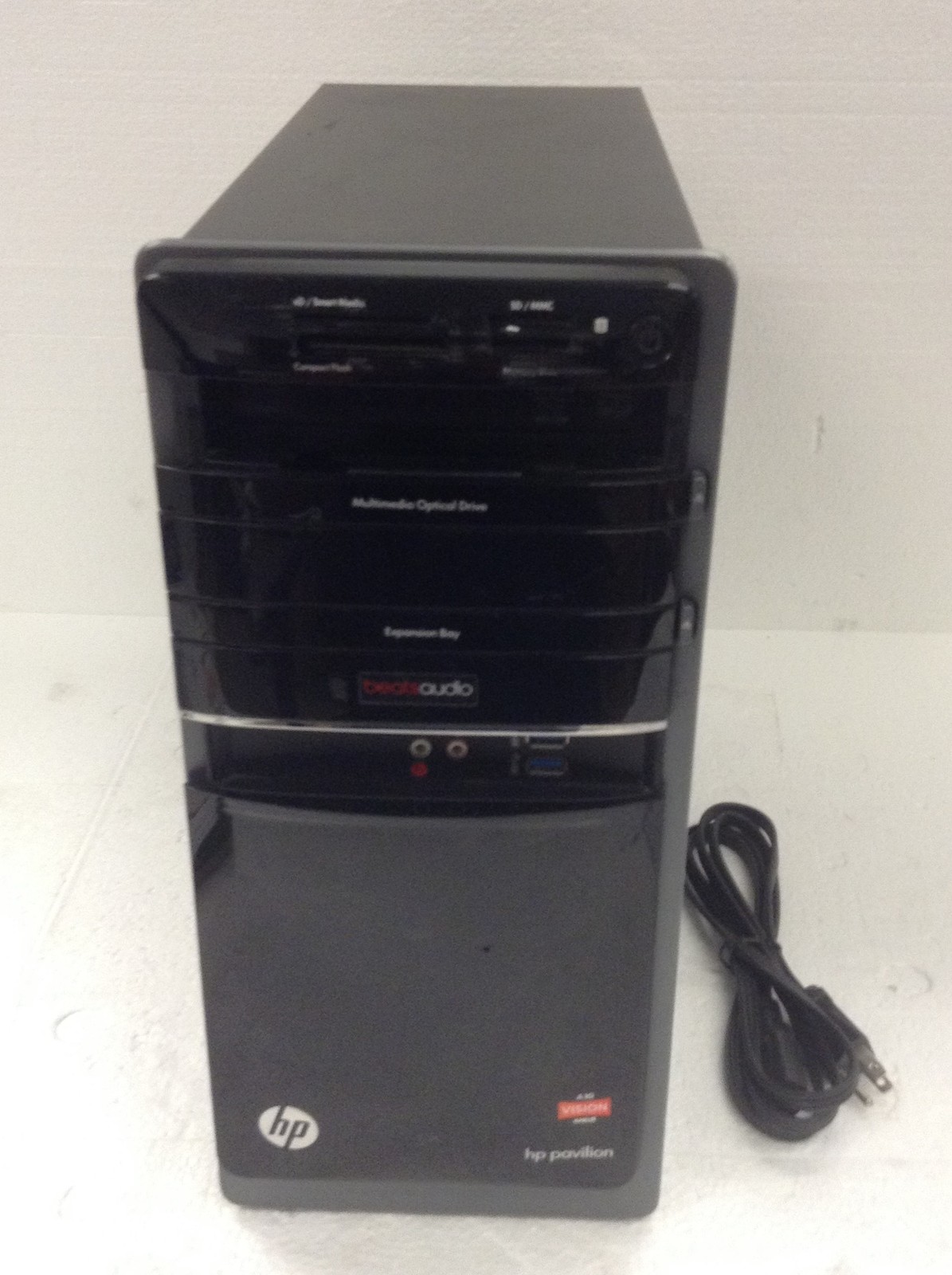HP Pavilion p7-1417cb Tower PC AMD A10-5700 3.40GHz 16GB WiFi NO HDD 