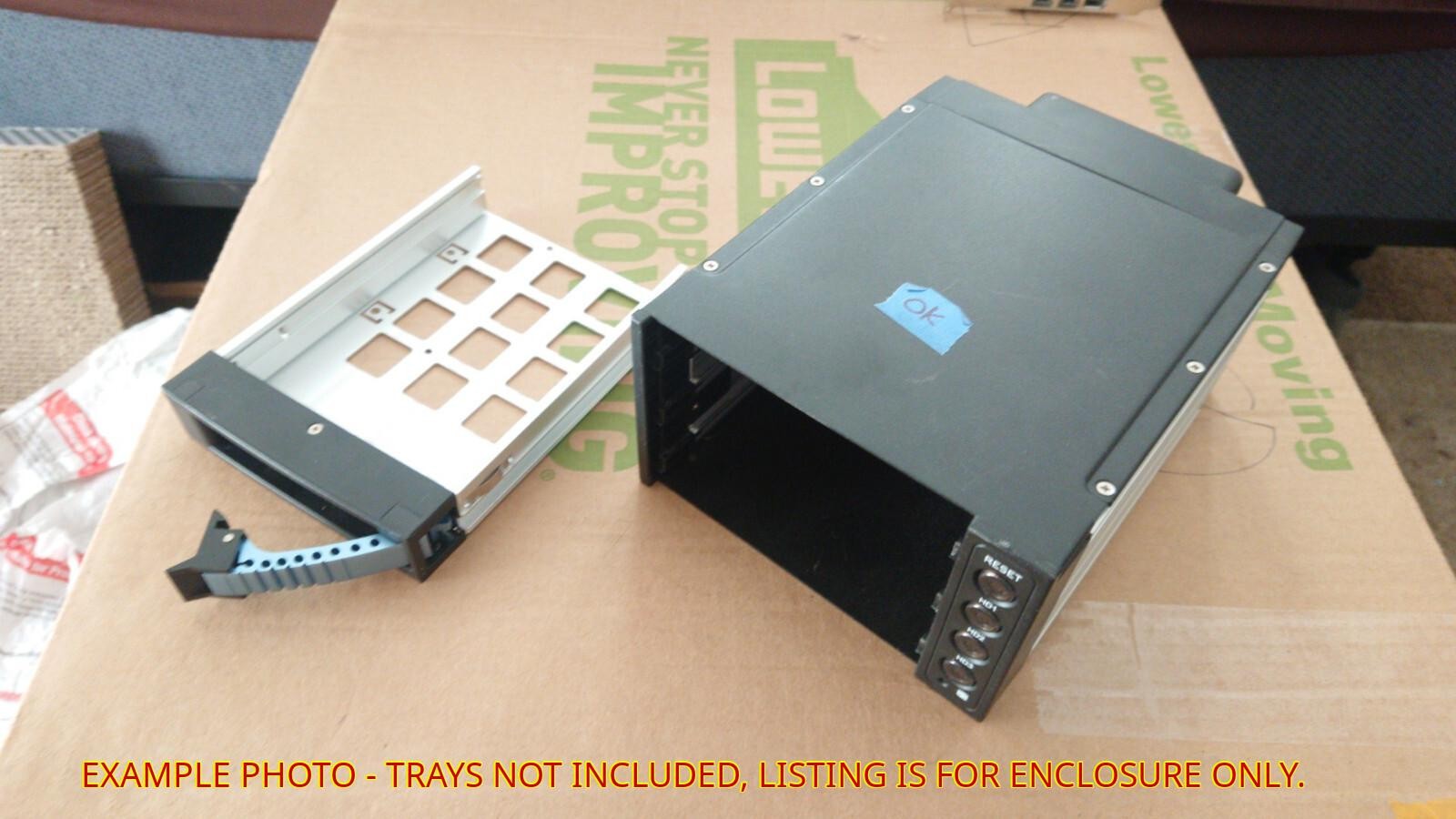 iStarUSA drive bay (3x 3.5 in 2x 5.25) BPU-230SATA (TRAYS NOT INCLUDED)