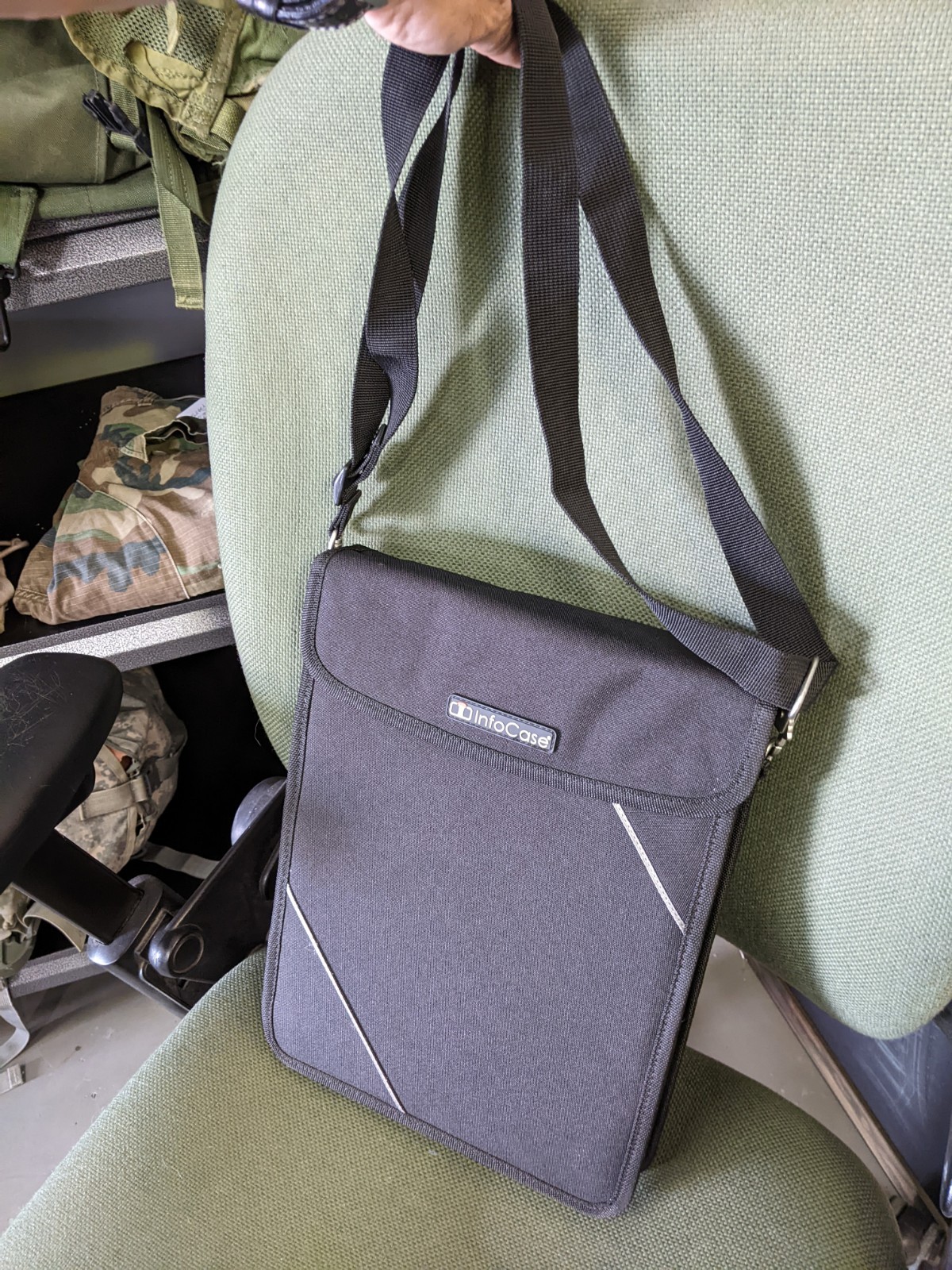 InfoCase Vantage Laptop Or Tablet Sleeve Is Designed To Carry 11" Devices Used 