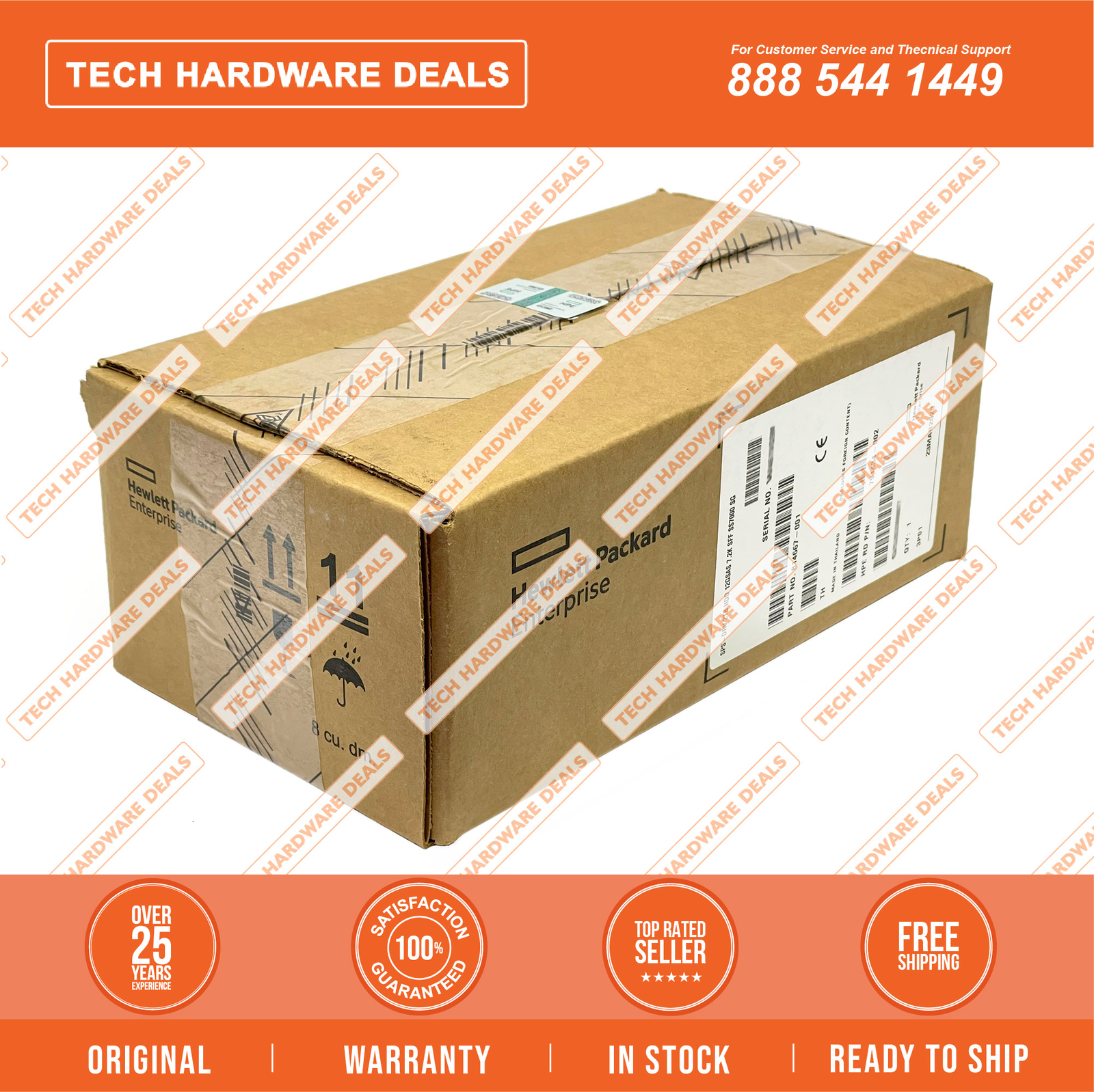 M0S91A  NEW SEALED HPE 3PAR Storeserv  M6710 2TB 6G SAS 7.2K NL SFF HDD