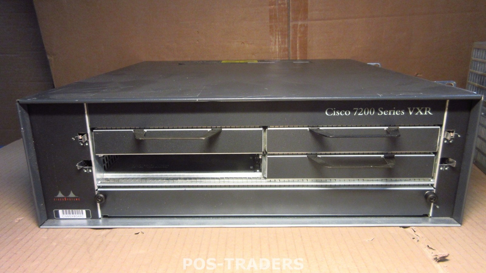 CISCO 7204VXR 7200 SERIES 3U Rack Module Chassis Network Base EXCL MODULES