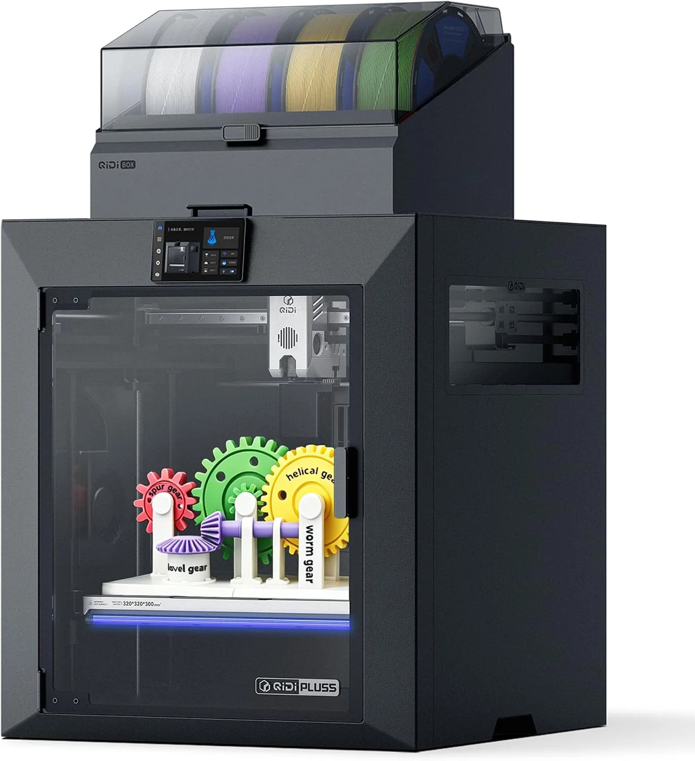 QIDI Plus5 Combo Multi-Color 3D Printer, 320×320×300mm Large Build Volume