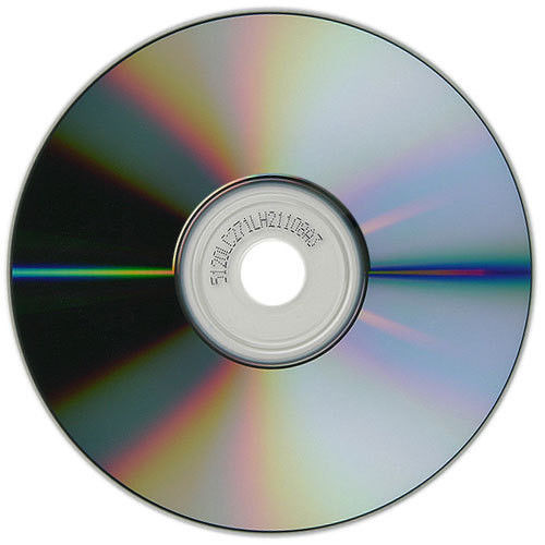 10 Blank DVD+RW DVDRW 4x Silver Shiny Top No Logo 4.7GB Rewritable Media Disc