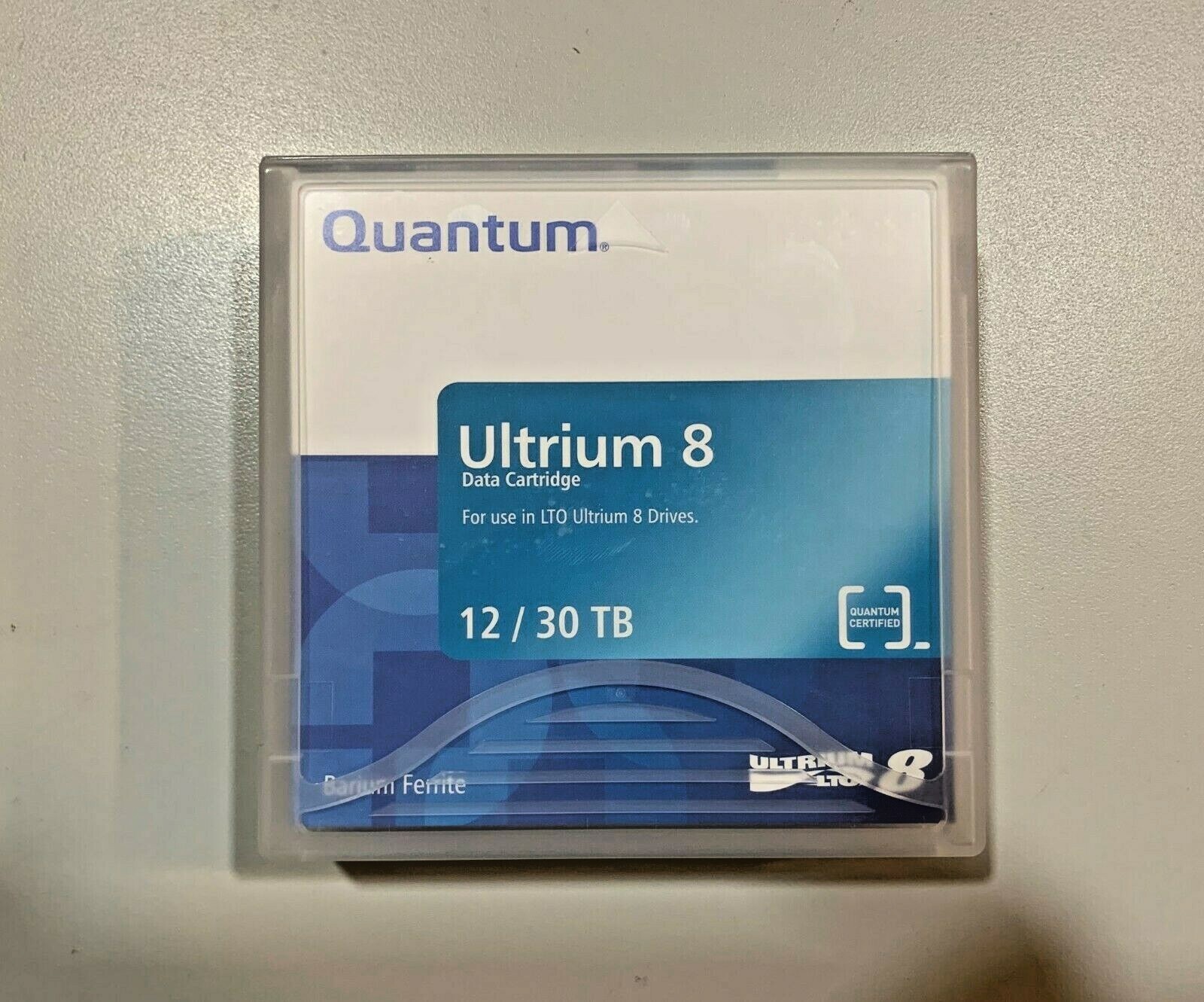 QUANTUM LTO-8 Tape Cartridge Ultrium Backup Data Tape - MR-L8MQN-01