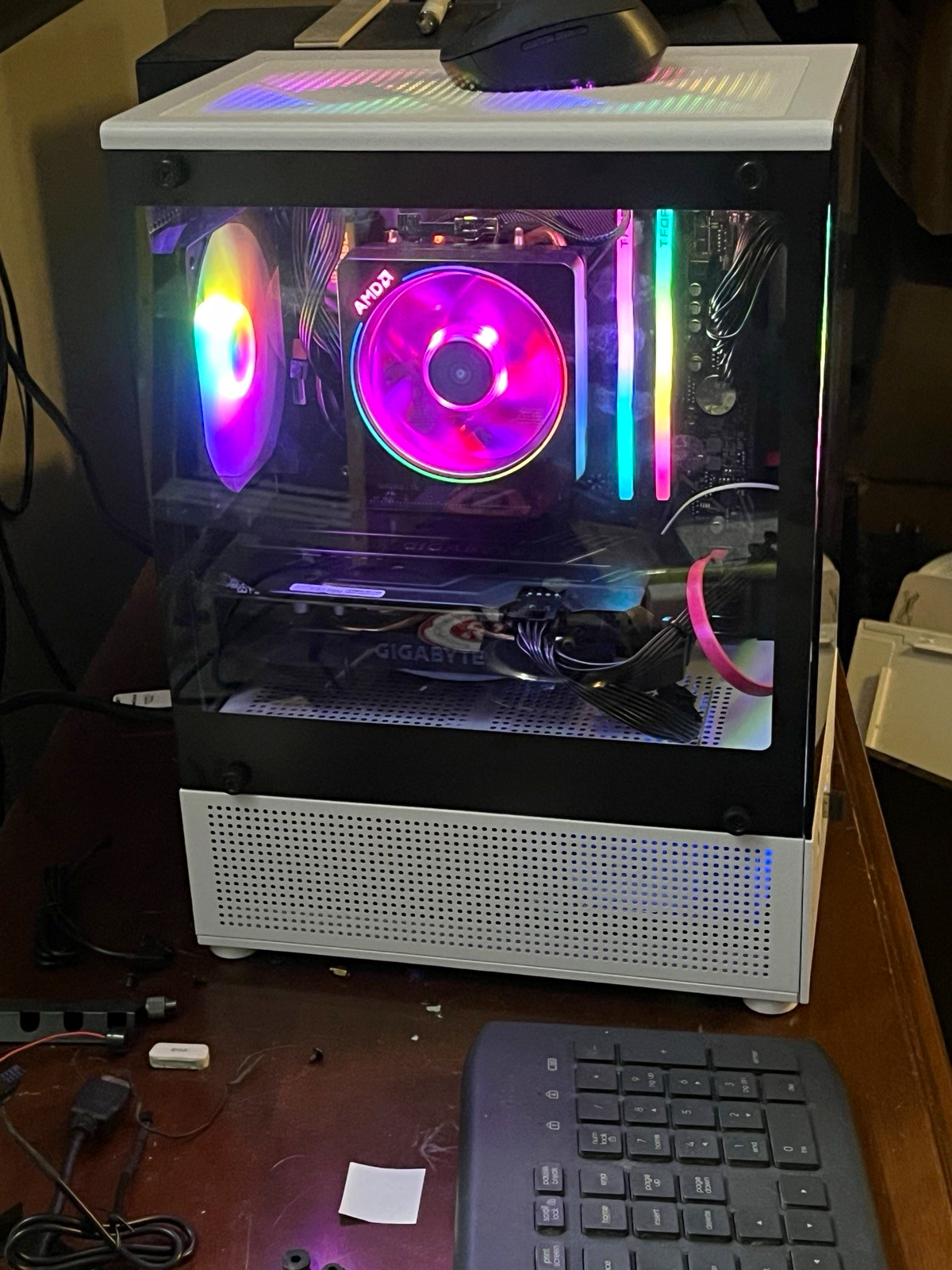Custom Gaming PC Tower Ryzen 7 3700x 16GB RTX 2060 256GB SSD 2TB HDD