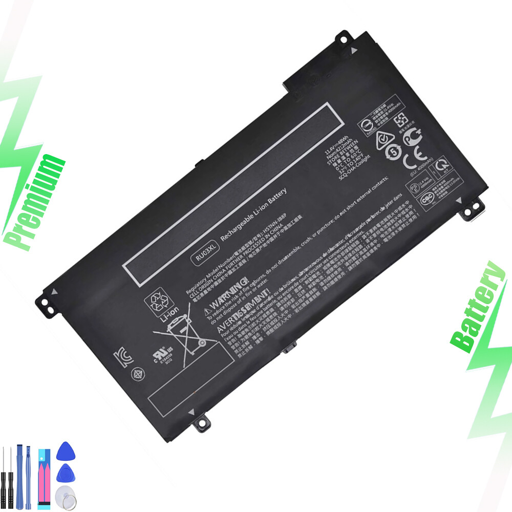 RU03XL Battery HSTNN-UB7P for HP L12717-421 L12717-541 L12791-855 11.4V