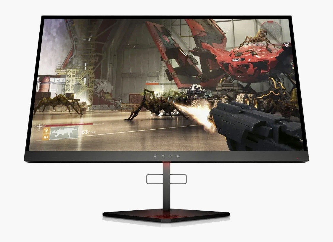 HP Omen X 25f Monitor FHD 1920 x 1080 240Mhz G-Sync/AMD FreeSync w/Cables