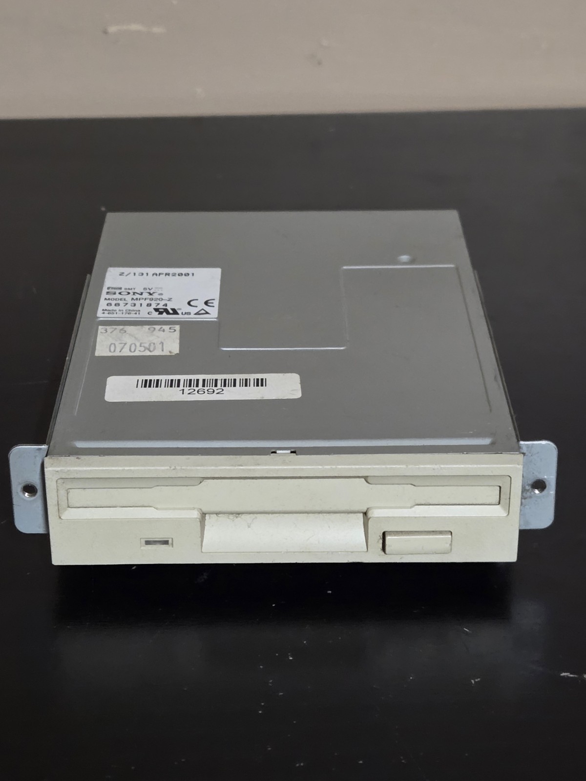 Vintage Sony MPF920-Z 3.5" Floppy Disk Drive 1.44MB