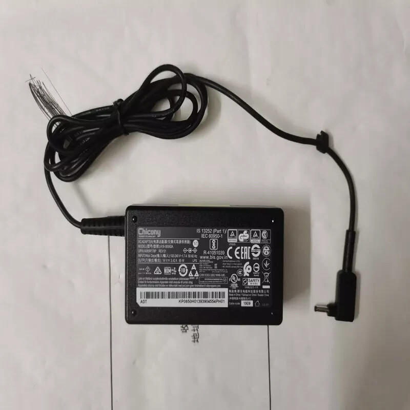 OEM Chicony 19V3.42A 65W A18-065N3A For Acer Spin 3 SP314-53N-77AJ 3.0mm Adapter