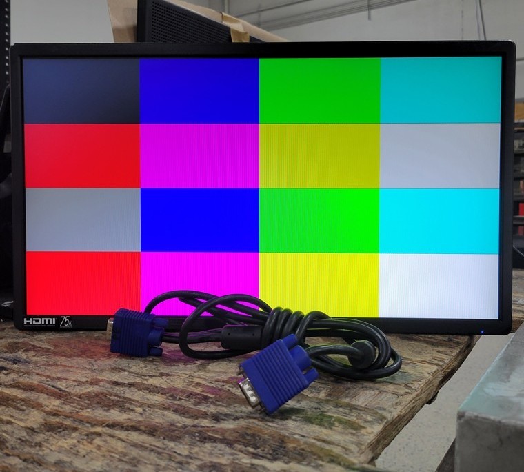 SCEPTRE J20 E205W-16003RTT LCD Monitor 20" Grade B VGA HDMI SEE NOTES