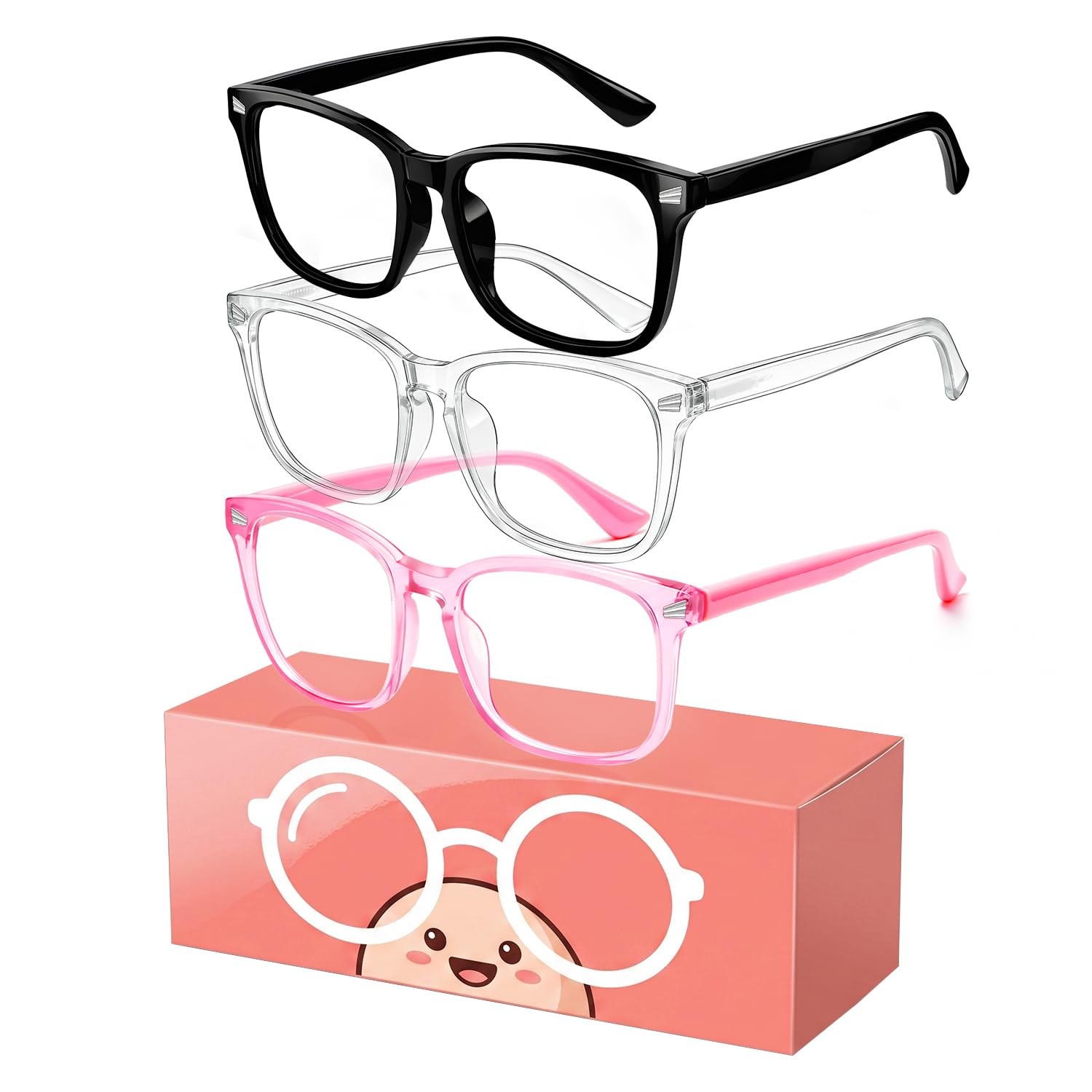 Blue Light Glasses for Kids, Lightweight, Age 2-5