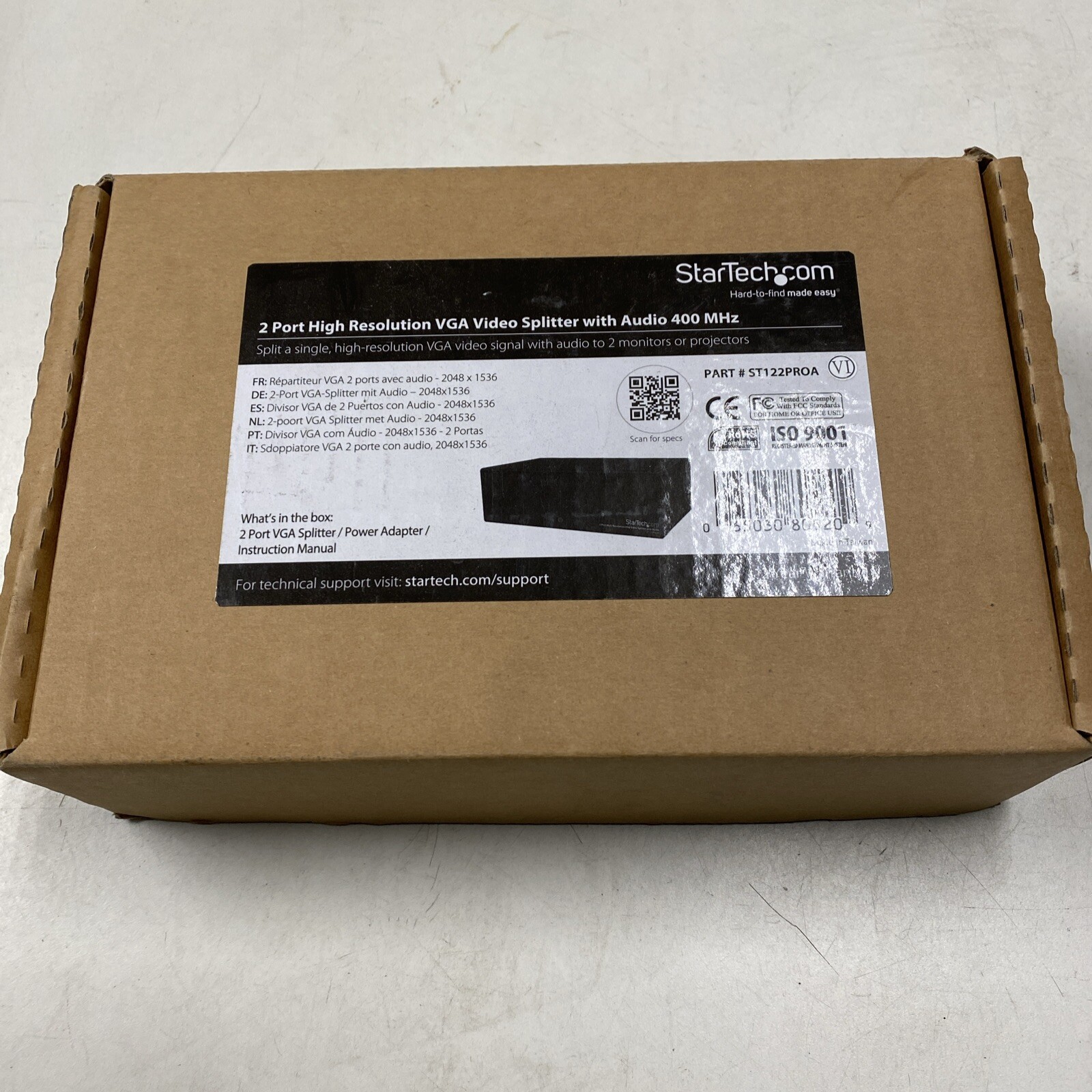 StarTech.com MXTHQMM15A 15 ft. Coax High Resolution Monitor VGA Cable with Audio