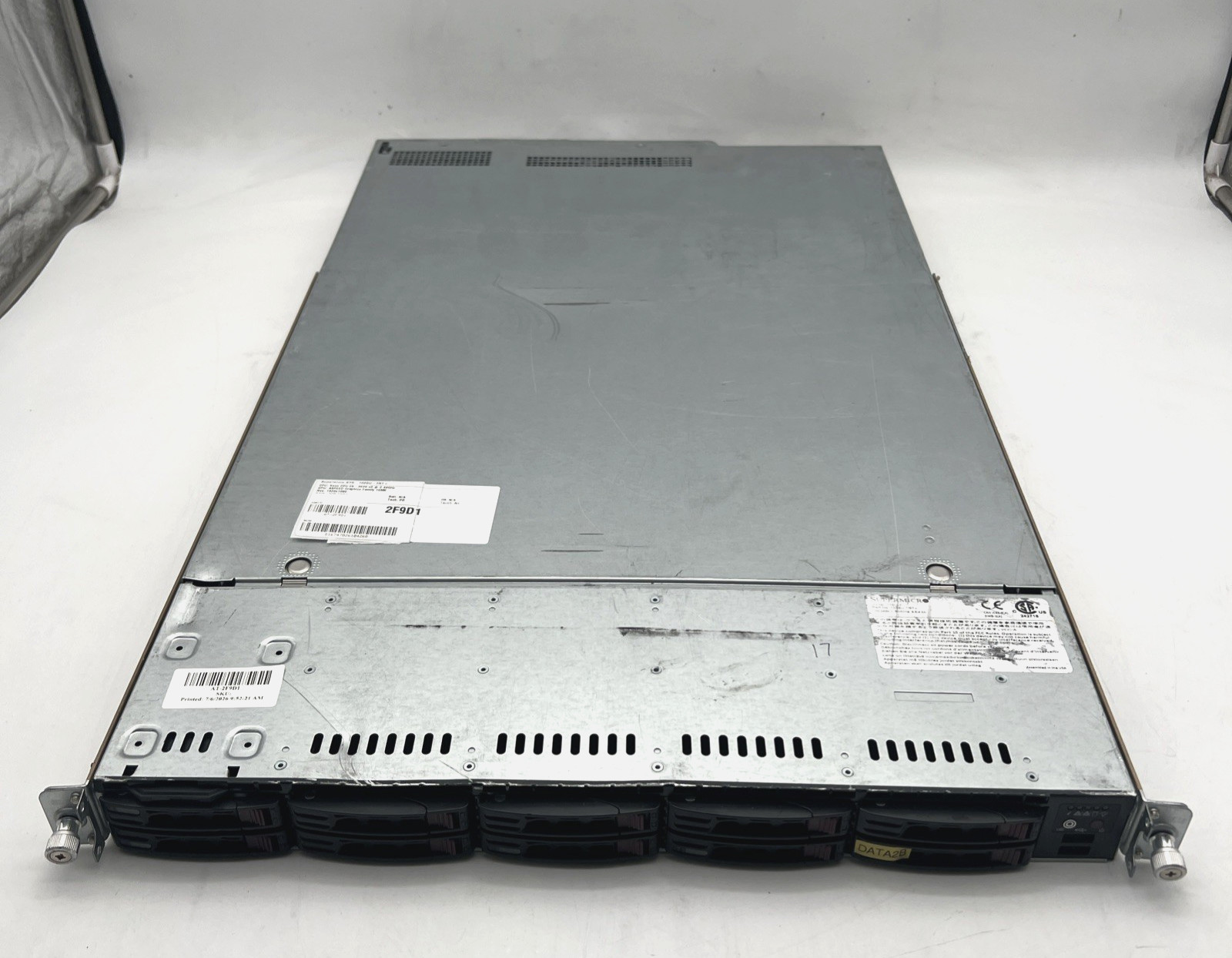 Supermicro SYS-1028U-TRT+ 2x Xeon E5 2620 v3 2.4GHz No RAM No Drives No OS
