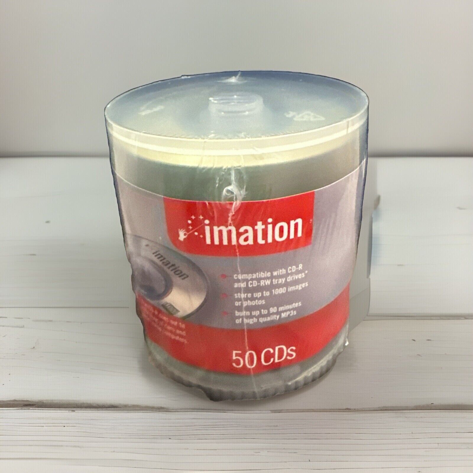 Imation Mini CD-R 50-count Spindle 23 MIN 202 MB 8 cm 80 mm New/Sealed