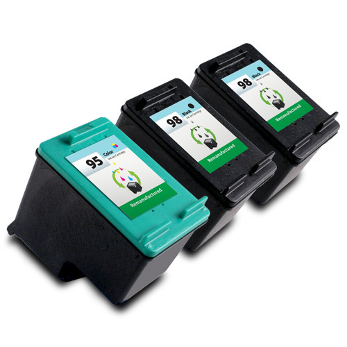 3PK HP 98 95 Ink Cartridge C9364WN C8766WN for OfficeJet H470 100 150 6310 6310v