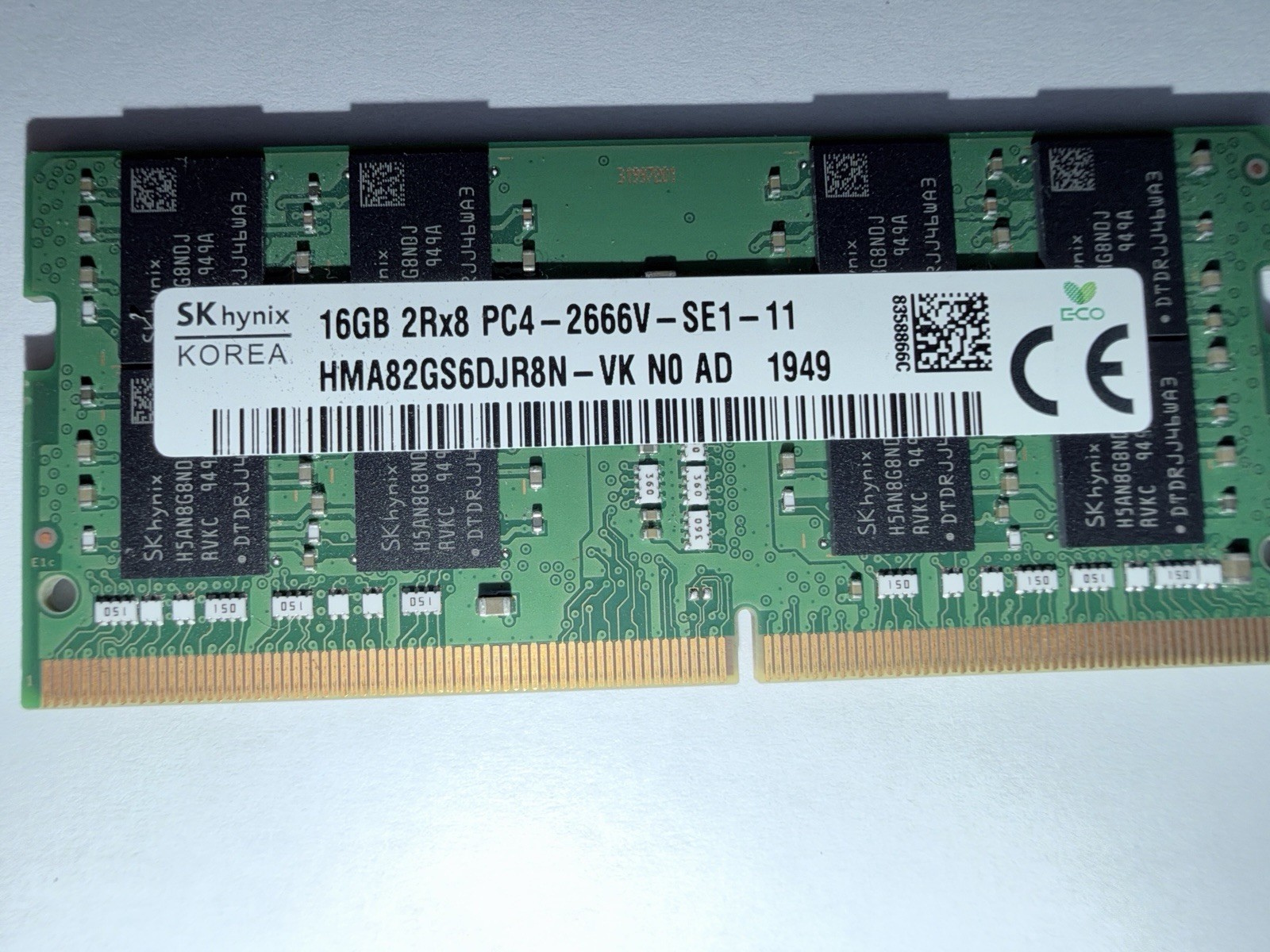 Lot of PC components. 24gb DDR4 SoDIMM, 2 512gb SSDs (windows 11) & M.2 Wifi-5