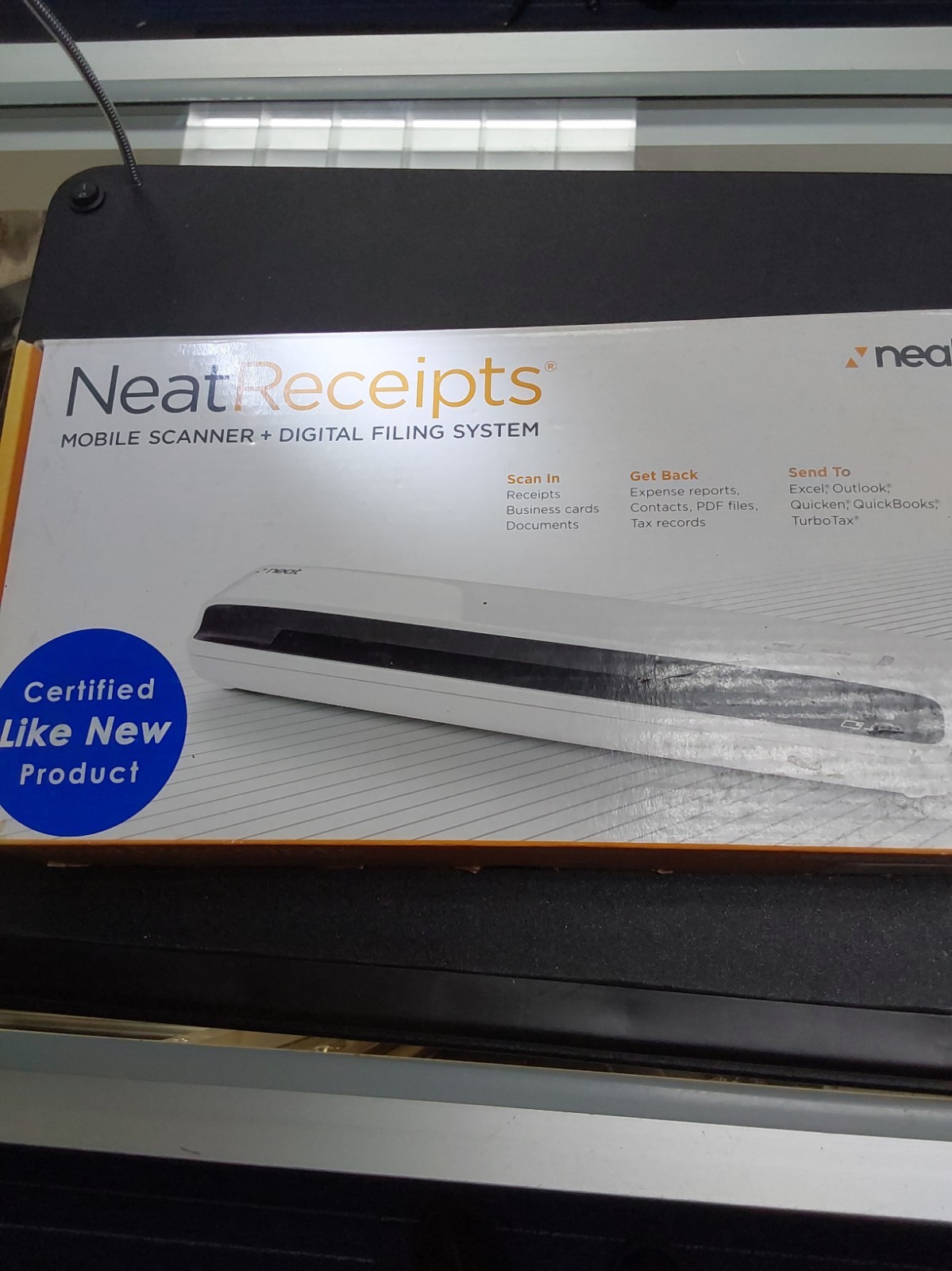 Neat Receipts Mobil Scanner And Digital Filing System 