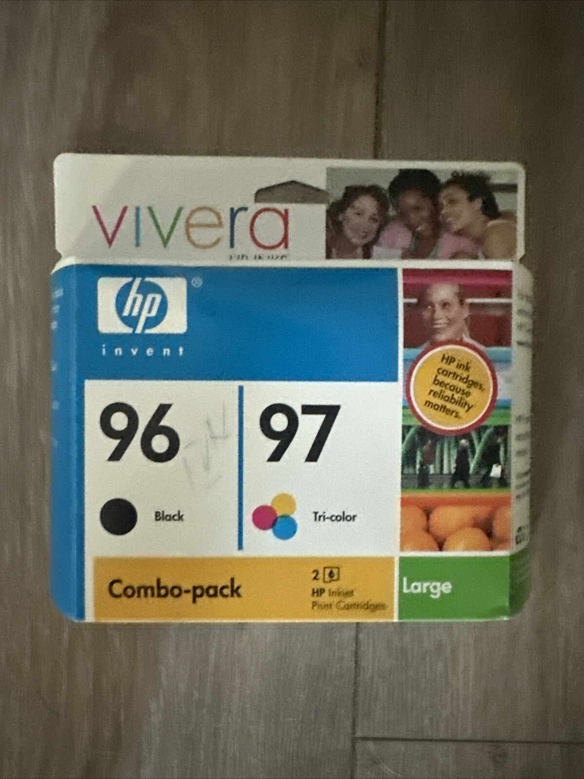 Genuine HP 96 97 Combo Pack Ink Cartridges  C9353BN NOS NIB OEM