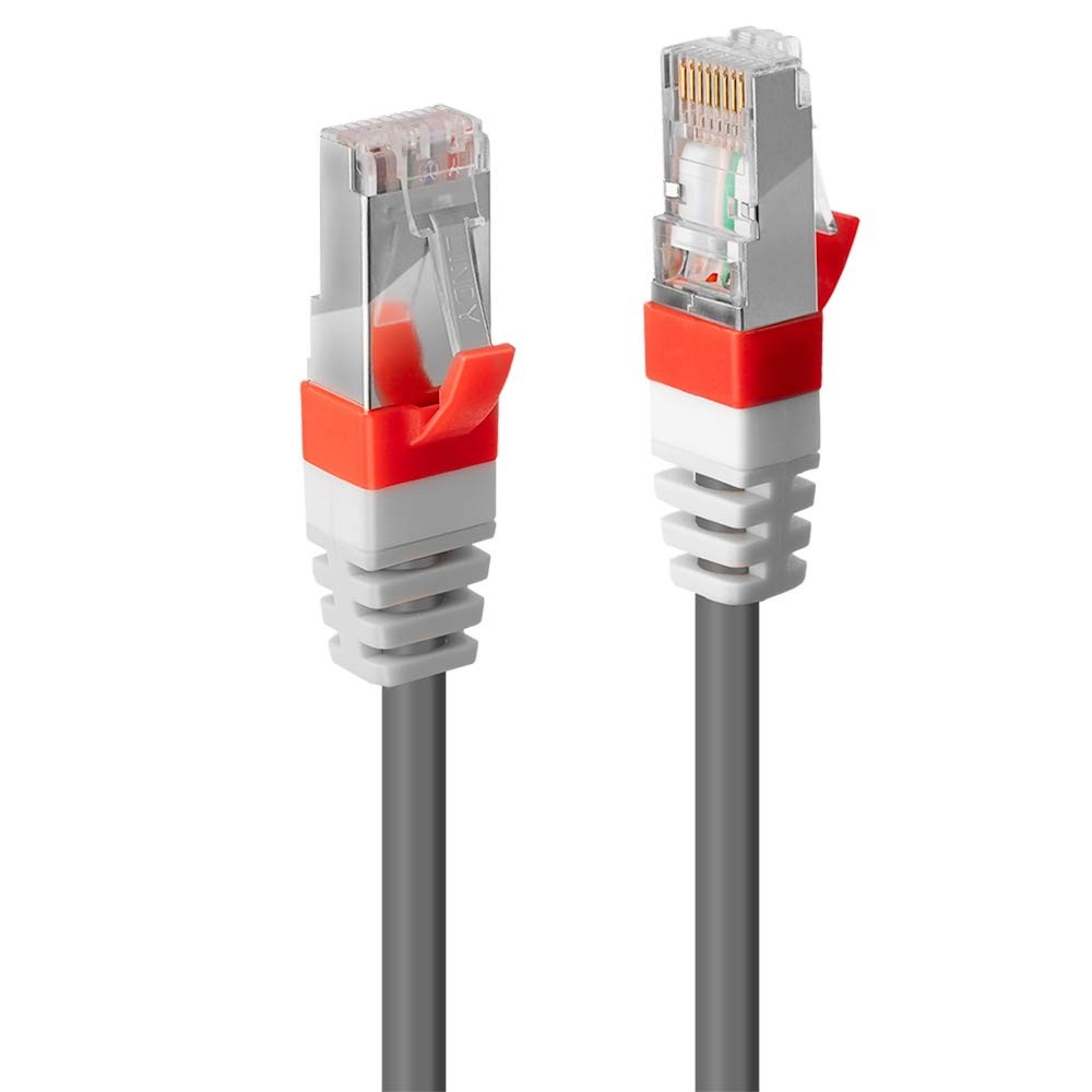 Lindy 7.5m Cat.6A S/FTP LSZH Ethernet Cable, Grey