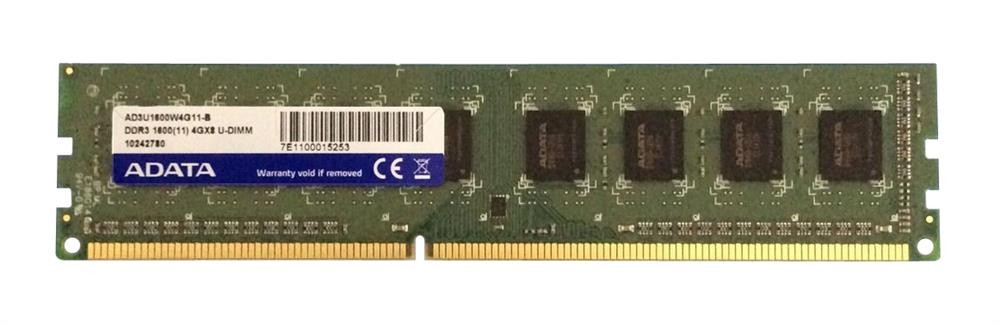 ADATA 4GB DDR3 U-DIMM 4GB DDR3 1600MHz Desktop Memory