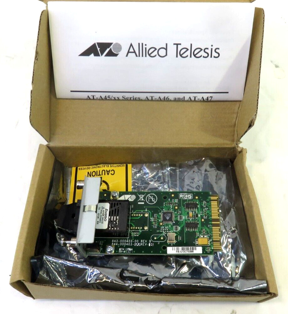 ALLIED TELESIS AT-A45/SC Expansion Module, OPEN BOX
