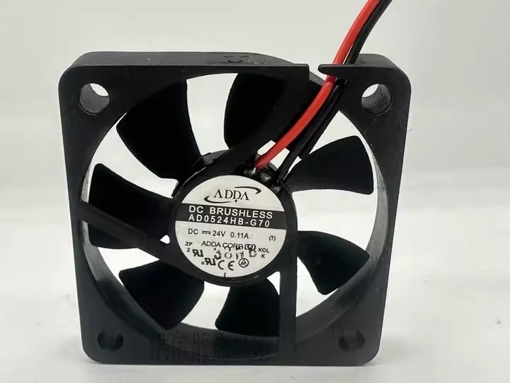 1PCS Genuine Taiwan ADDA AD0524HB-G70 5010 DC24V 0.11A 5CM Cooling Fan