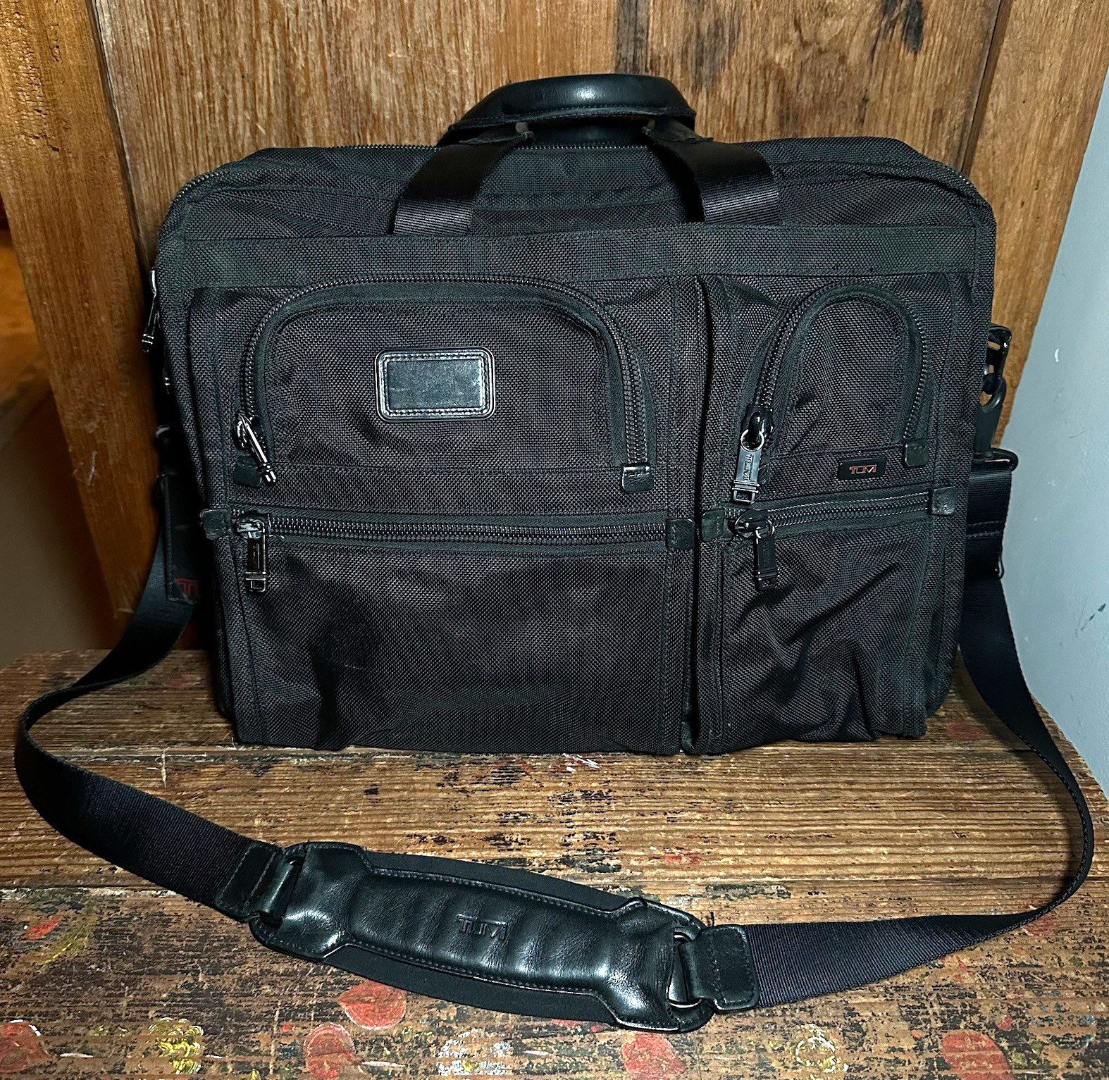 TUMI Alpha 26160DH Large Expandable Organizer Laptop Briefcase