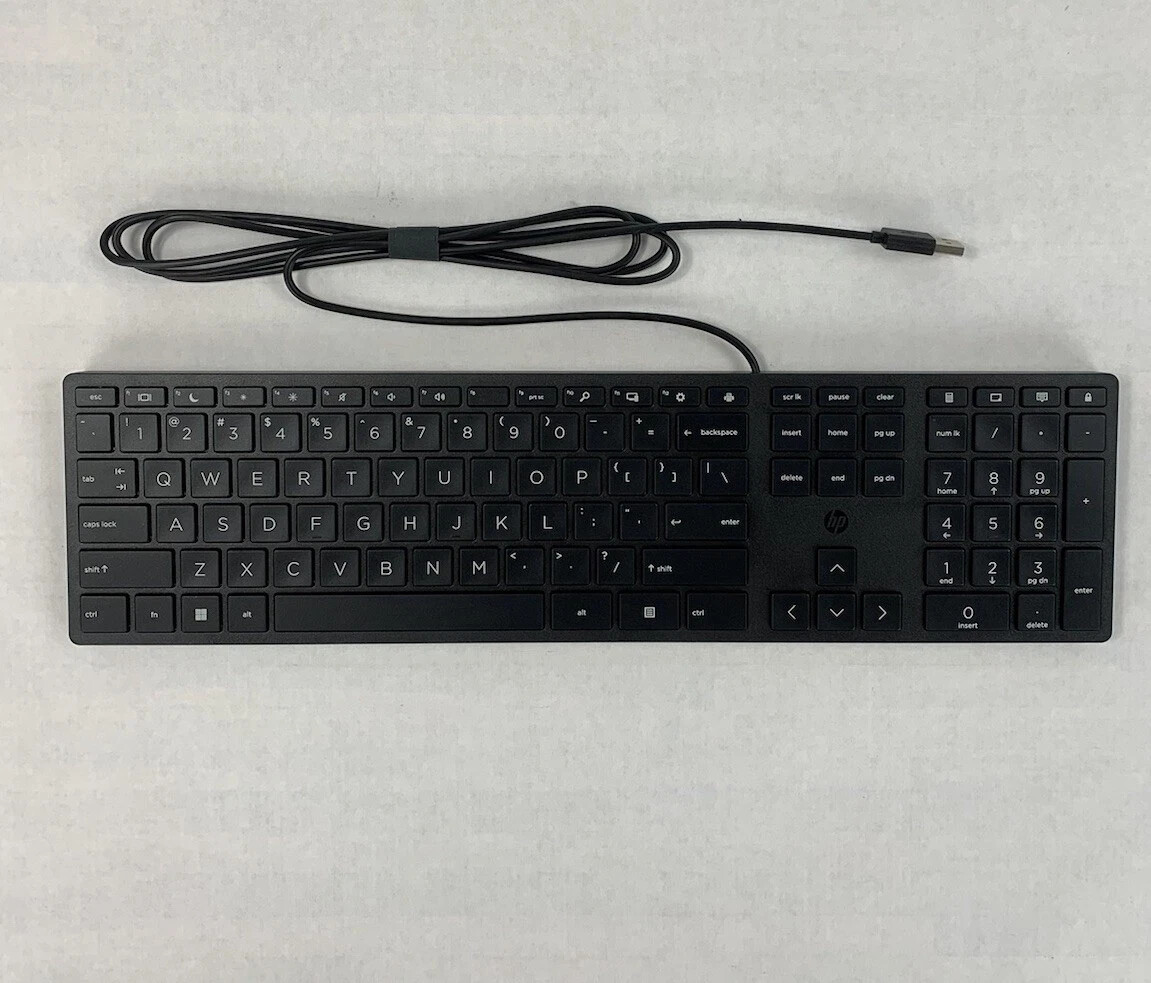 NEW SEALED  HP L96909-001 Halley Wired USB Slim Keyboard (Lot of 20)