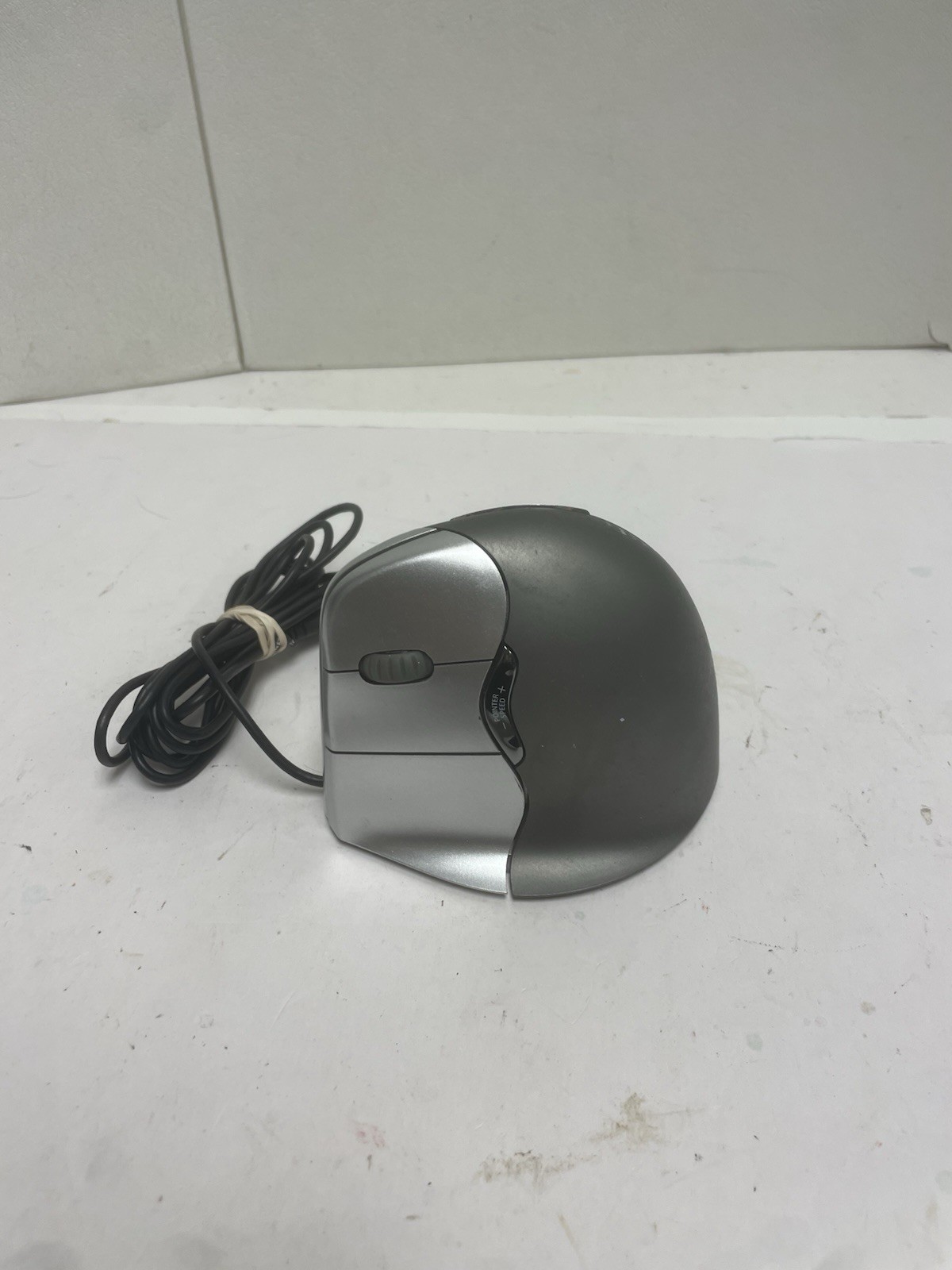 EVOLUENT VM4L Vertical Mouse 4 Left Handed Ergonomic Optical Mouse Wired