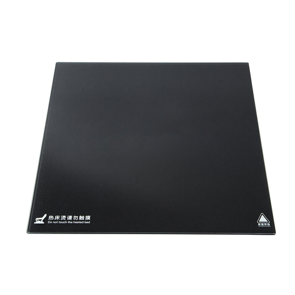 3D Printer Carbon Crystal Silicon Glass Platform for CR-10S5 510×510×4mm