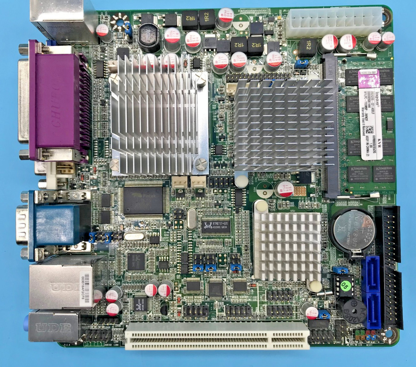 JETWAY NF94-270-LF REV:1.0 SODIMM DDR2 -miniITX Socket N270-No I/O Shield#MX96