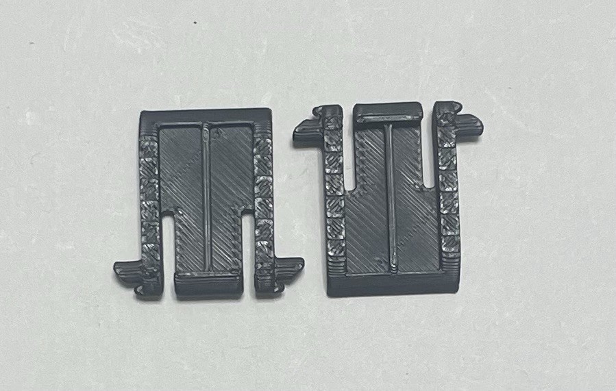 3D Printed Dell Keyboard GM952 Replacement Feet / Stands / Legs PETG - Pair of 2