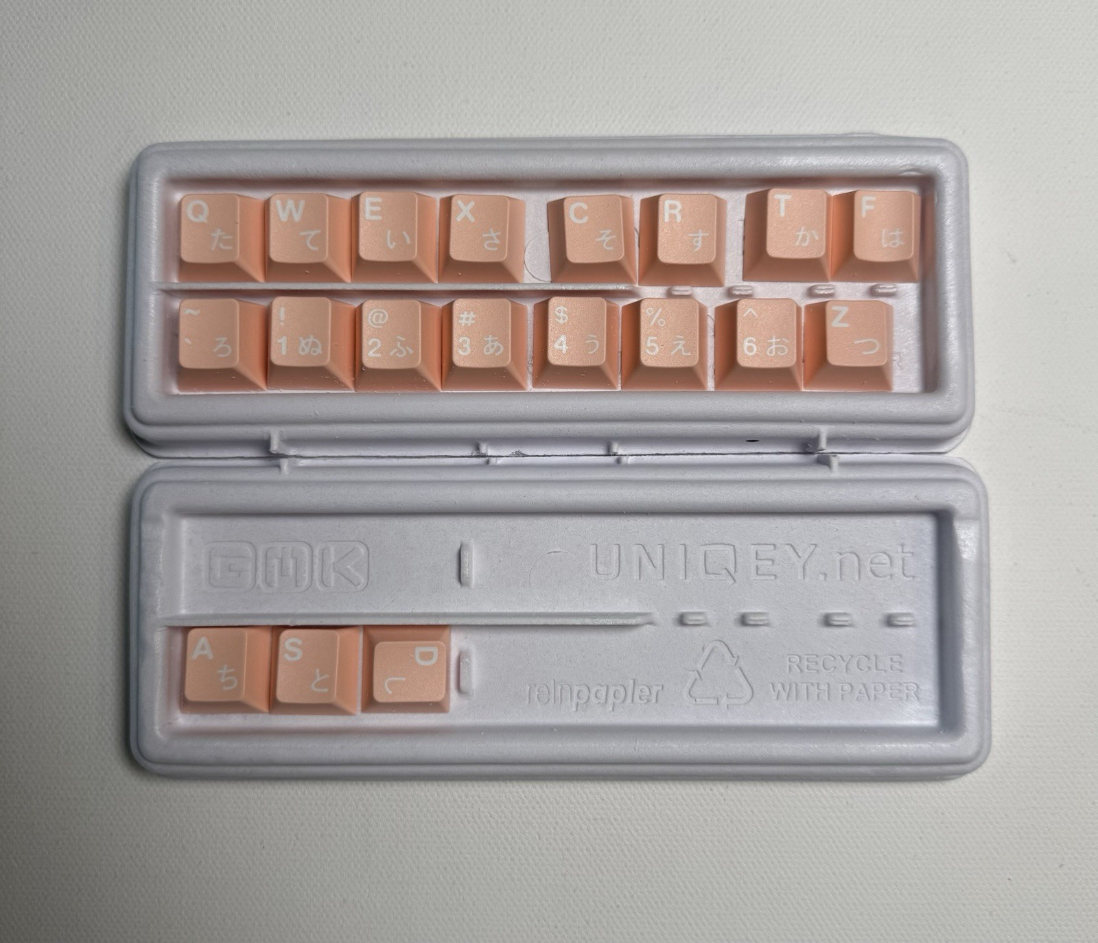 GMK Momo Yume Hiragana Kit Cherry Profile MX Keycaps FPTK1573 Made Germany New