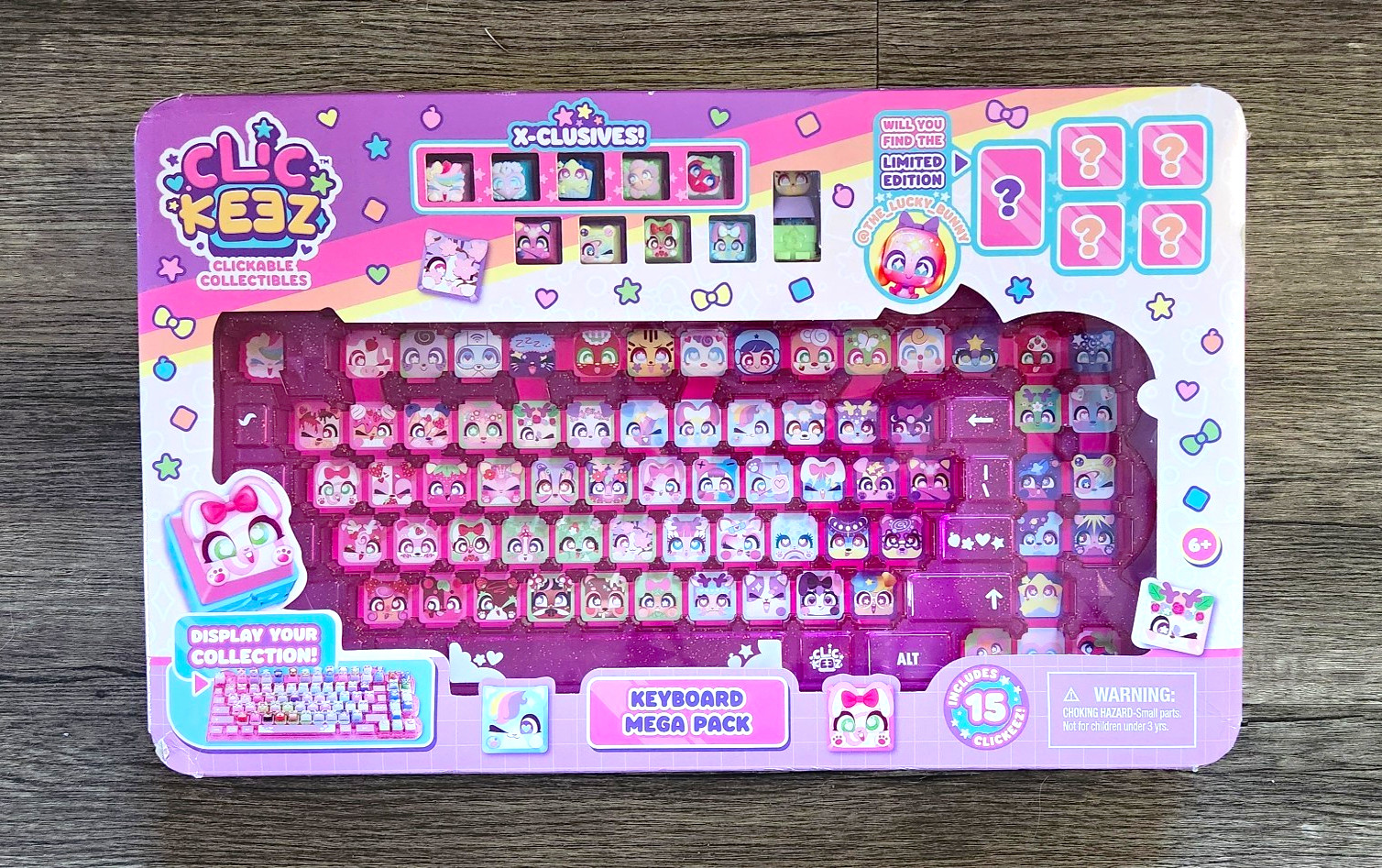*BRAND NEW* Clickeez Series 1 Keyboard Mega Pack XCLUSIVES 15 Clickeez 5 Mystery