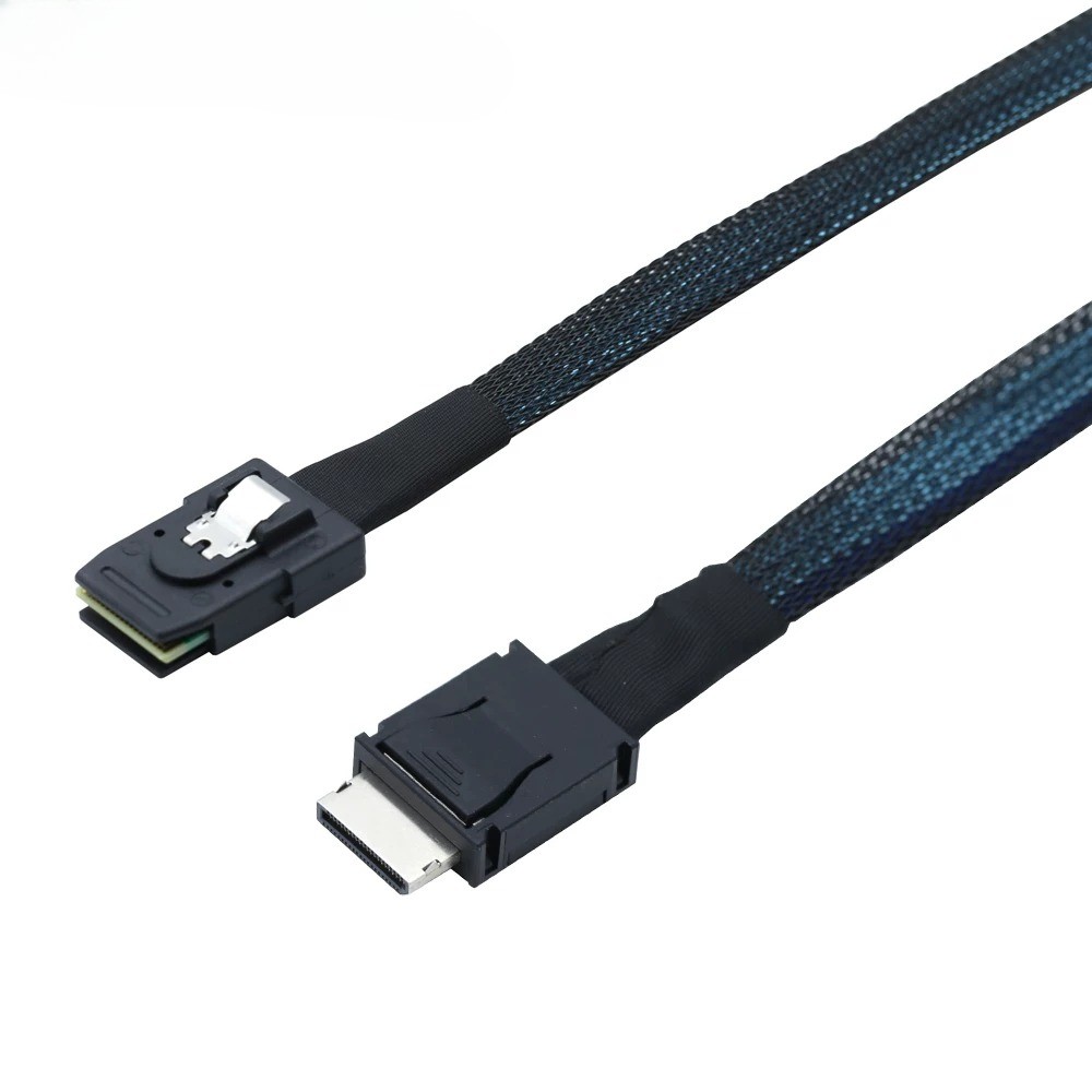 Mini SAS SFF-8087 to Oculink SFF-8611 4i Internal Server High Speed Data Cable