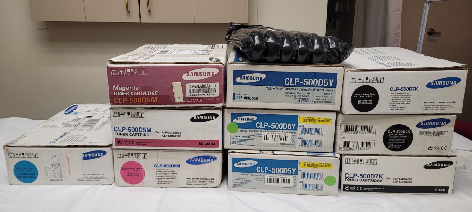 Samsung CLP-500D5Y Yellow Toner Cartridge CLP-500 CLP-550