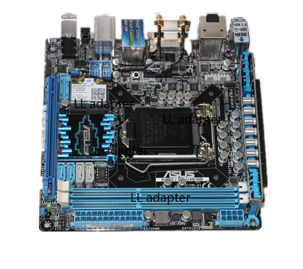 for Asus P8Z77-I DELUXE 17×17Mini micro ITX Motherboard LGA 1155: Z77 Intel DDR3
