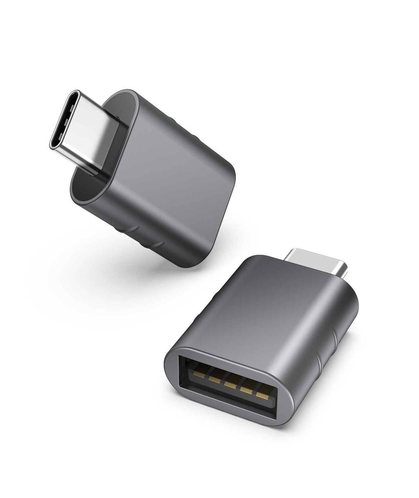 Syntech USB C to USB Adapter Pack of 2 USB C Male to USB 3.0 Female Adapter Comp