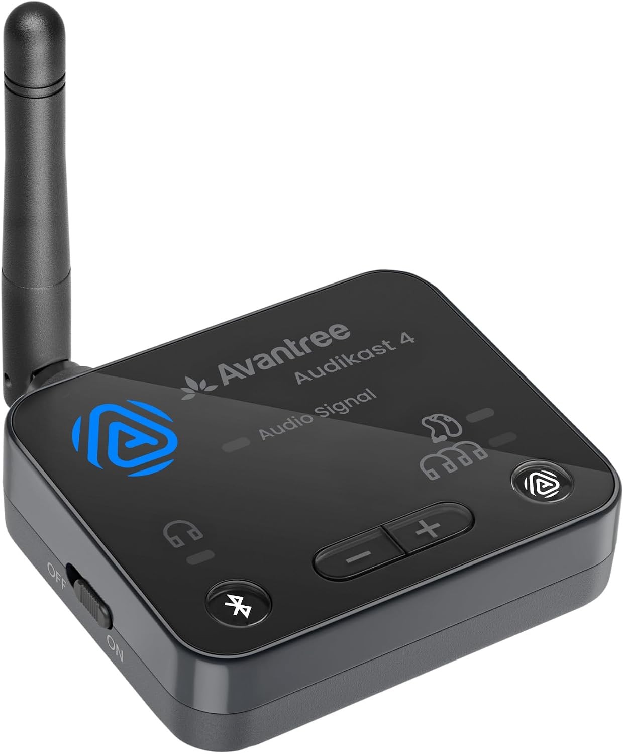 Avantree Audikast 4 Auracast Bluetooth TV Transmitter for Headphones