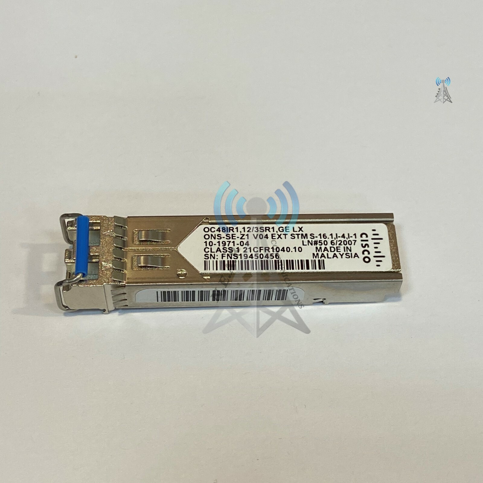  Cisco, ONS-SE-Z1, WMOTCZPAAA, 10-1971-04 *RH020320