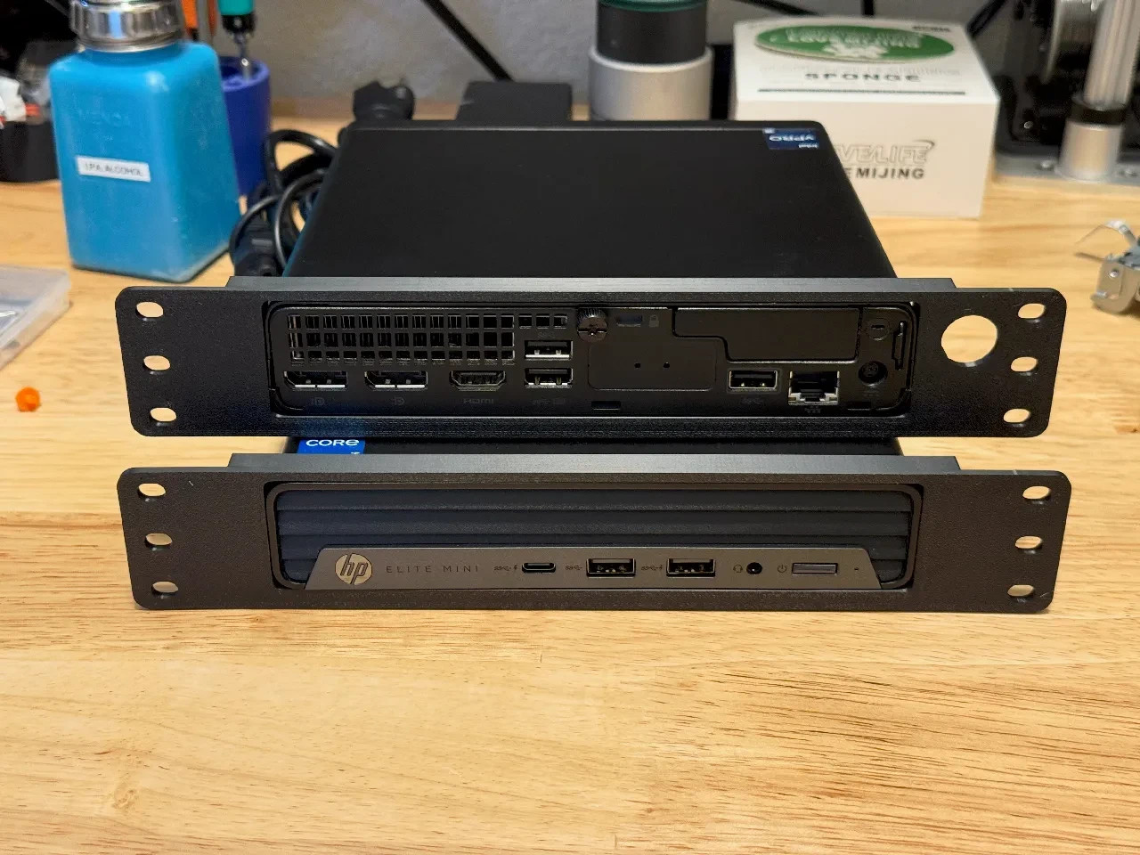 10" HP Elitedesk 600 G6, G7, G8, G9  Mini PC Rack Mount 10 Inch