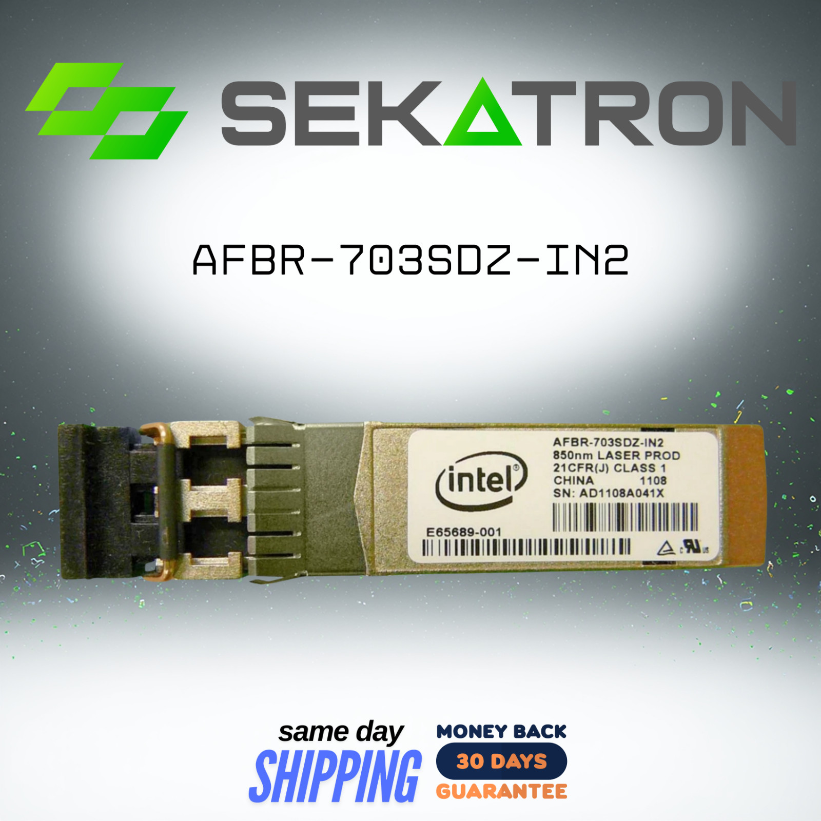 🔌 Intel AFBR-703SDZ-IN2 10GbE SFP+ Optical Transceiver ⚡FastShipping