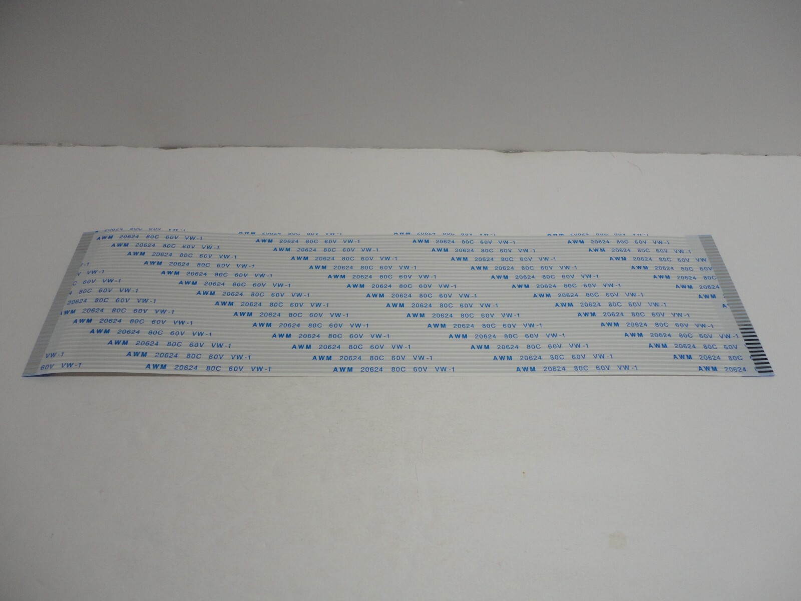 40 Pins 1.25mm Pitch AWM 20624 80C 60V VW-1 FFC Flexible Flat Ribbon Cable Wire