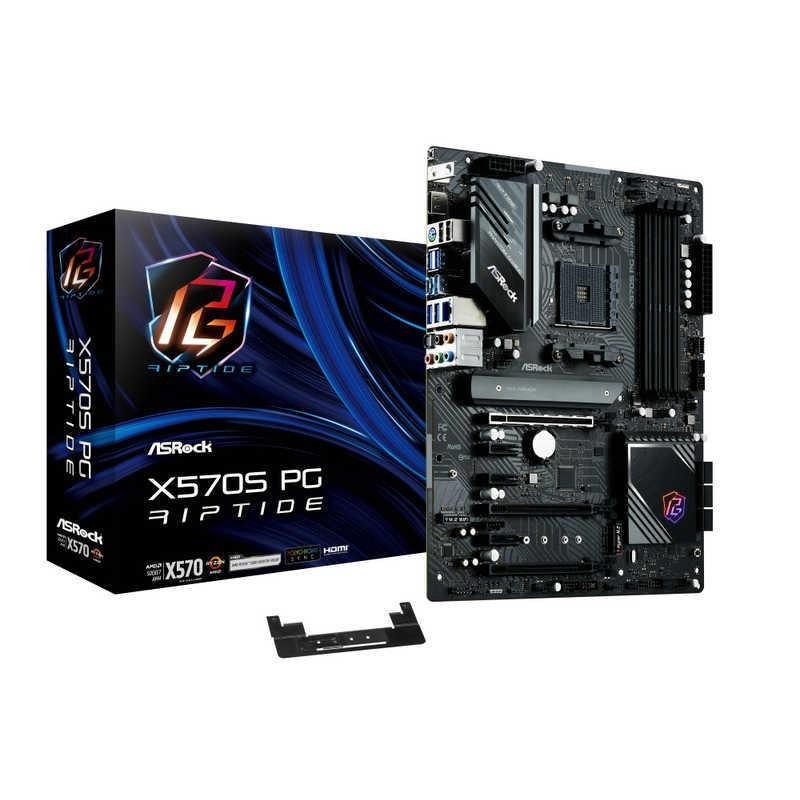 ASRock X570S PG Riptide ATX Motherboard AM4 DDR4 PCIe 4.0 2.5G LAN