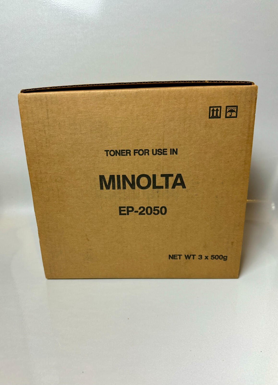 Replacement Minolta EP-2050 Black Toner (Box of 3 x 500g)