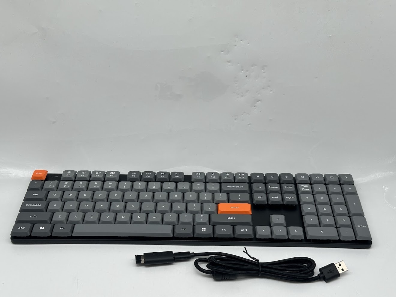 Keychron K5 Max Swappable Gateron RGB Backlight Brown Switch - TESTED - DONGLE
