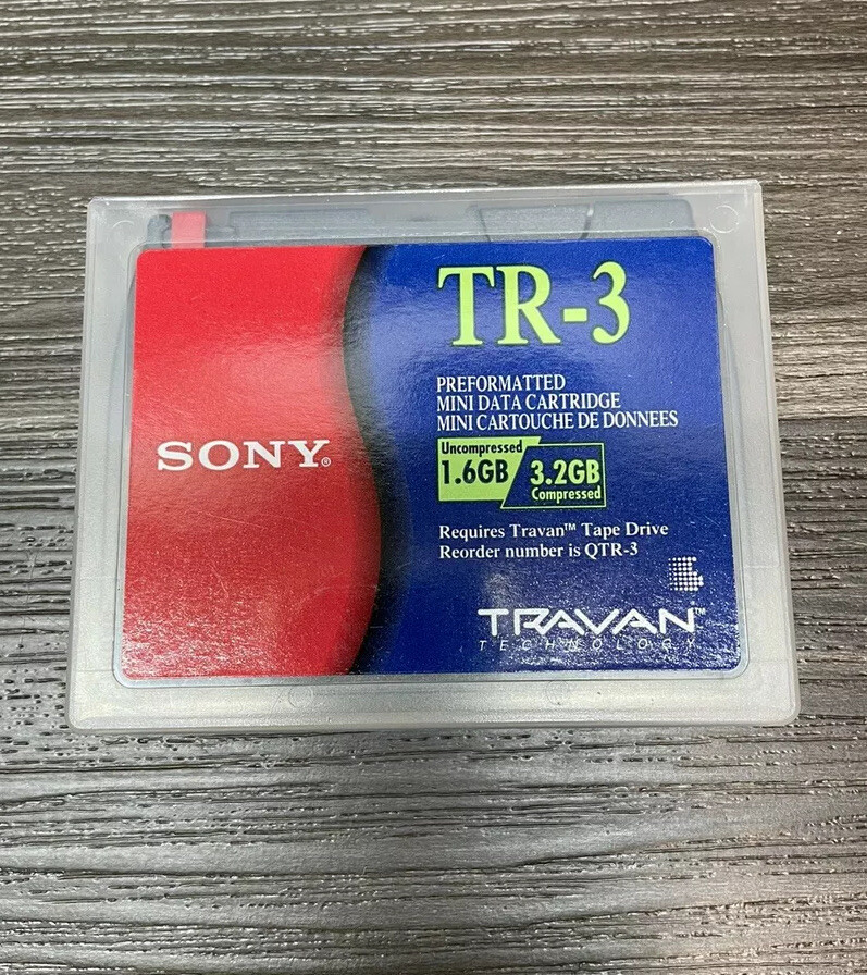Sony TR-3 Minicartridge Travan 1.6GB/3.2GB