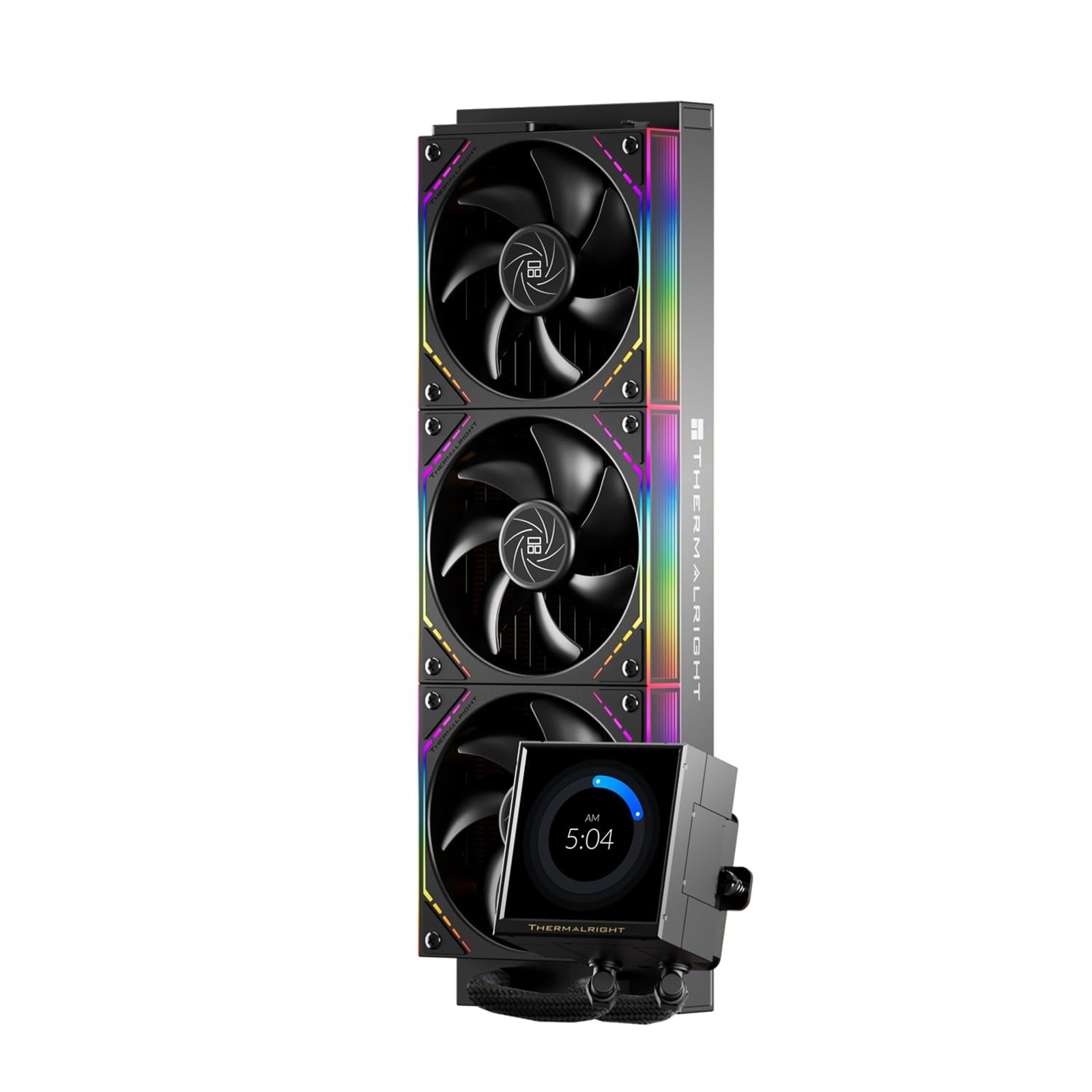 Thermalright Peerless Vision 360 ARGB AIO CPU Cooler Black 3.95" IPS LCD AM5