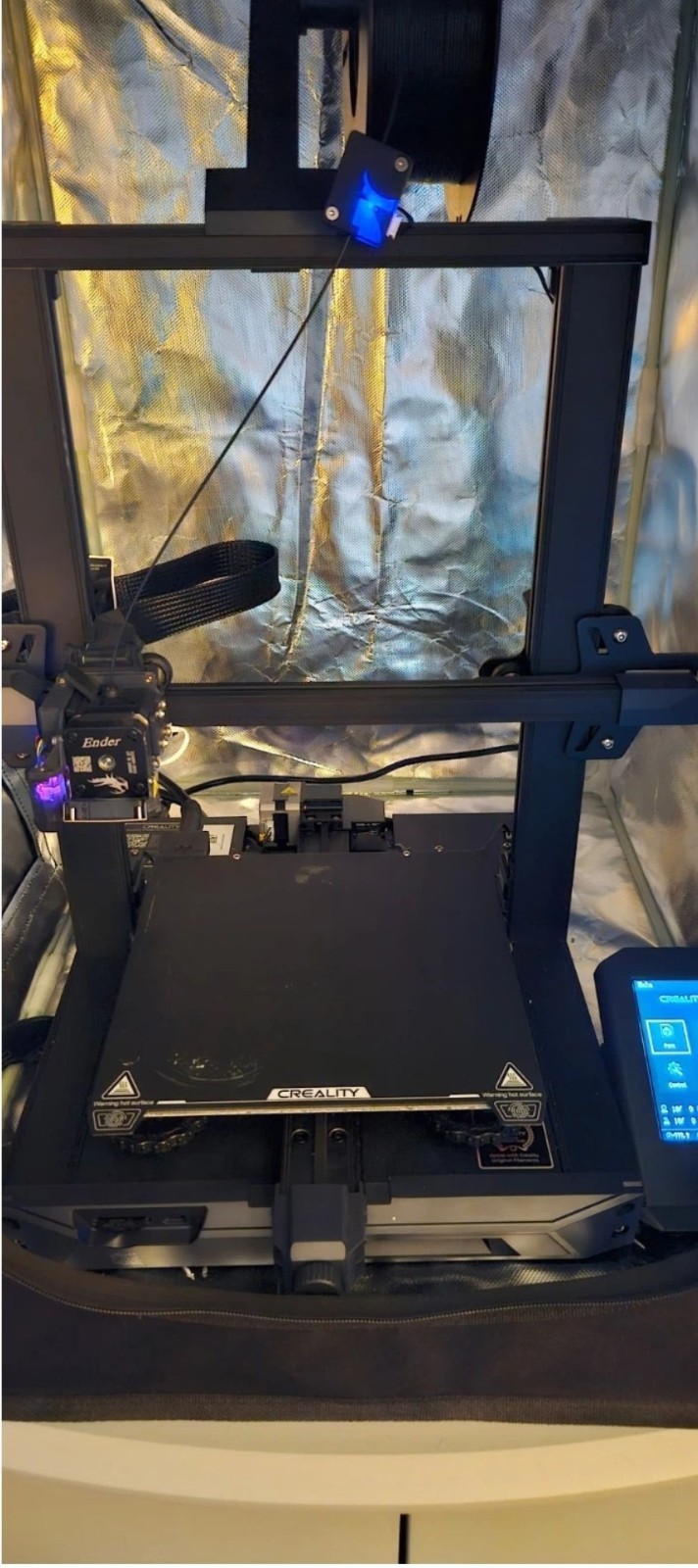 Creality 3D Printer Ender 3 S1: Direct Drive | w/ CR Touch Auto Leveling & Extra
