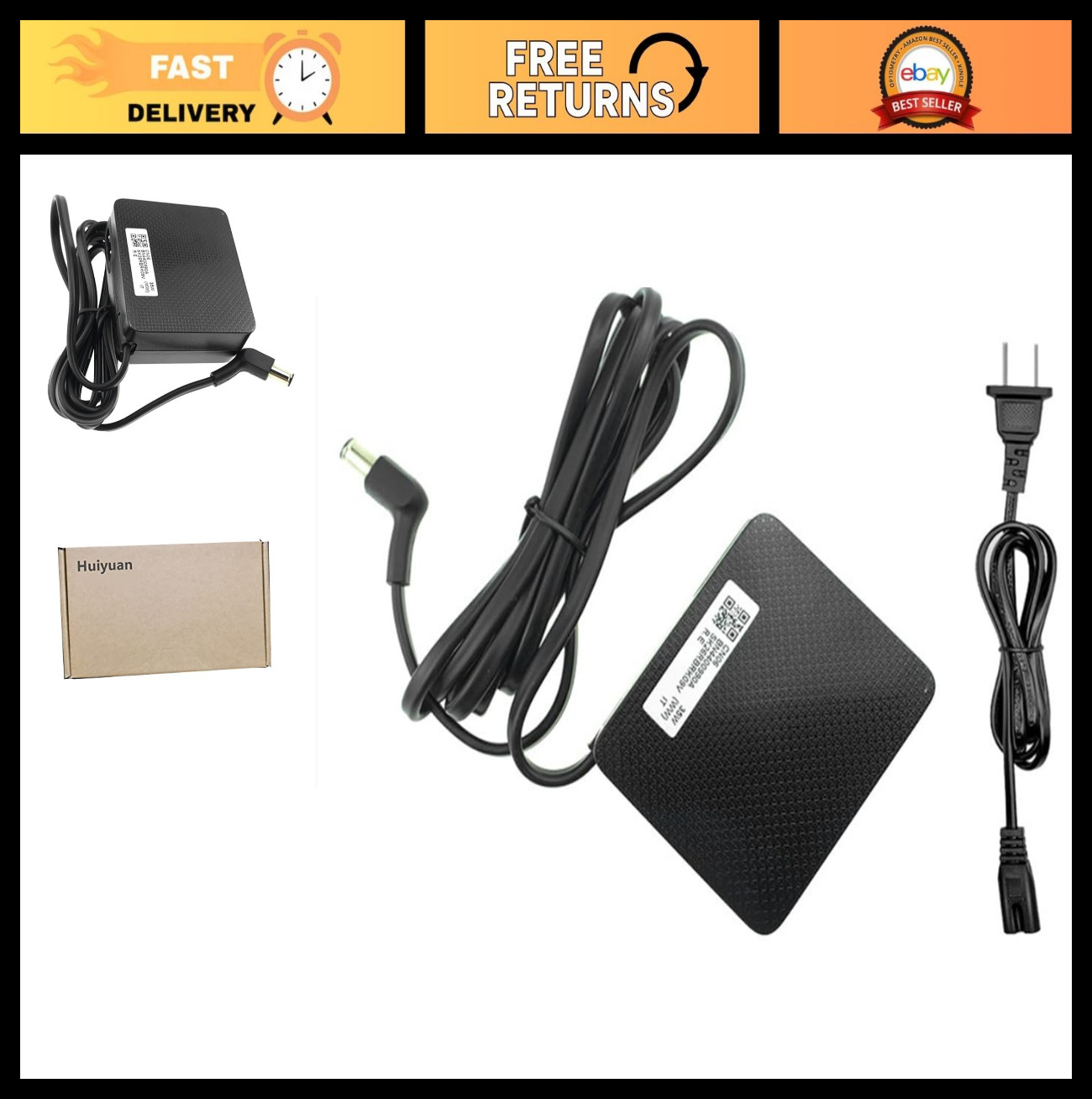 35W Monitor Charger AC Adapter 14V 2.5A Compatible with Samsung Power Supply